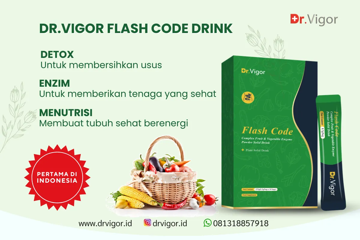 pembersih usus flash code
